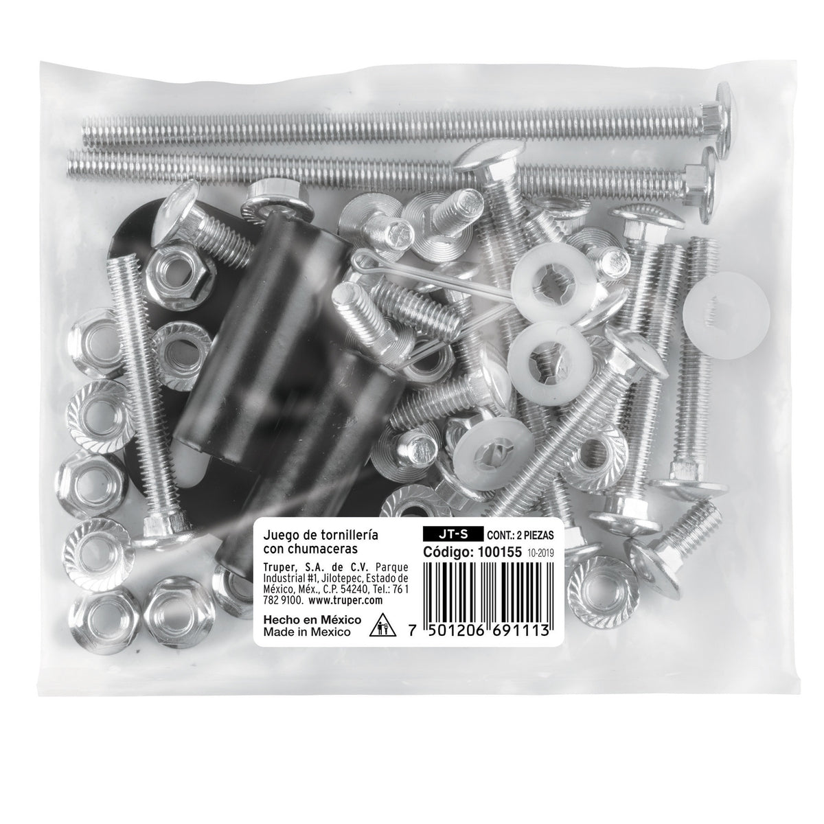 Carretilla 8 ft3 Doble llanta neumática, bastidores acero