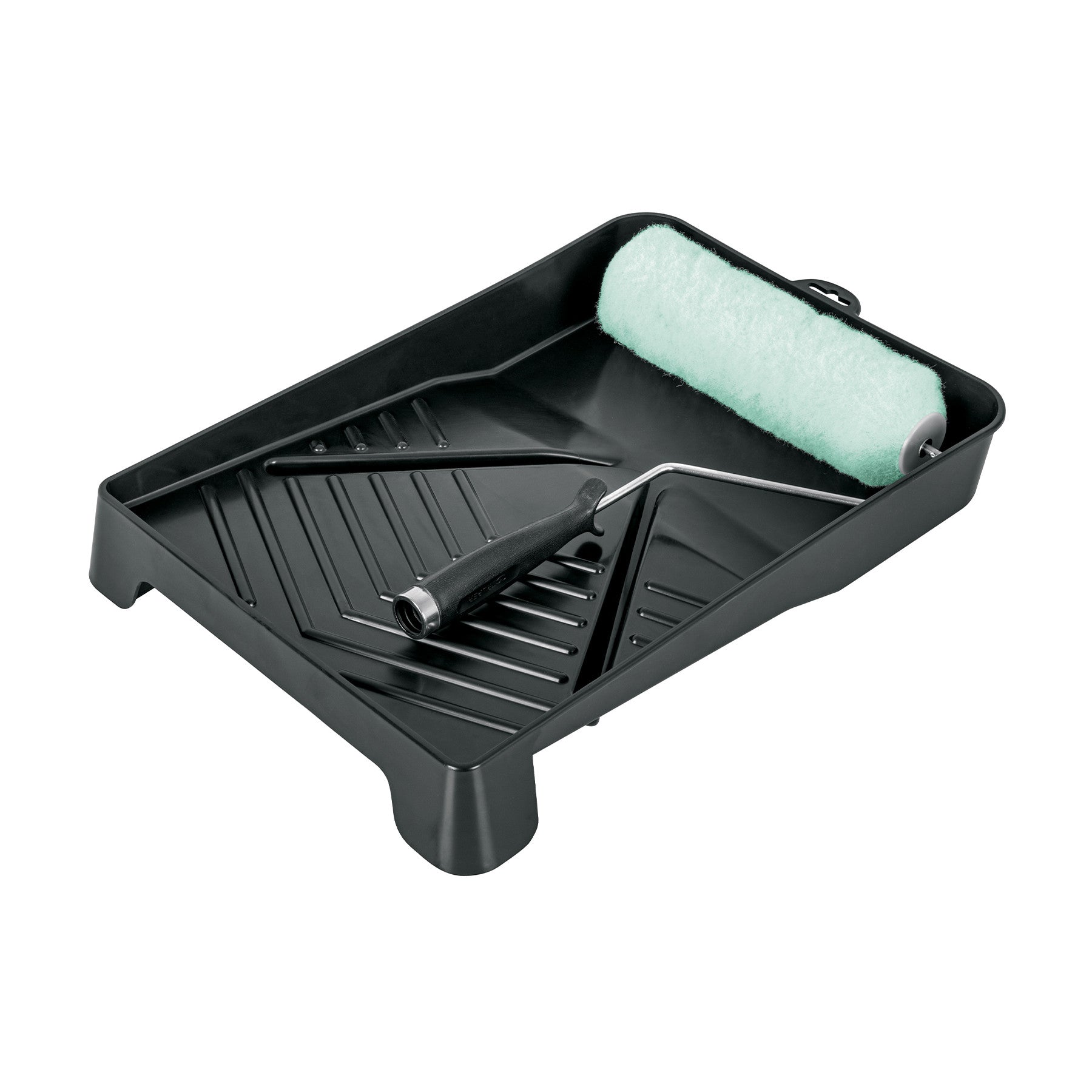 Kit de rodillo para pintar 9" (maneral charola y felpa)