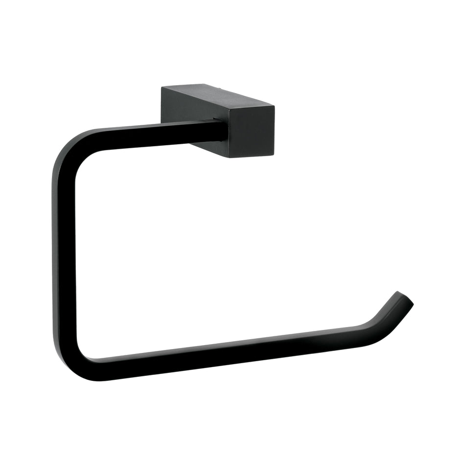 Portarrollo sin cubierta, negro, FOSET KUBO