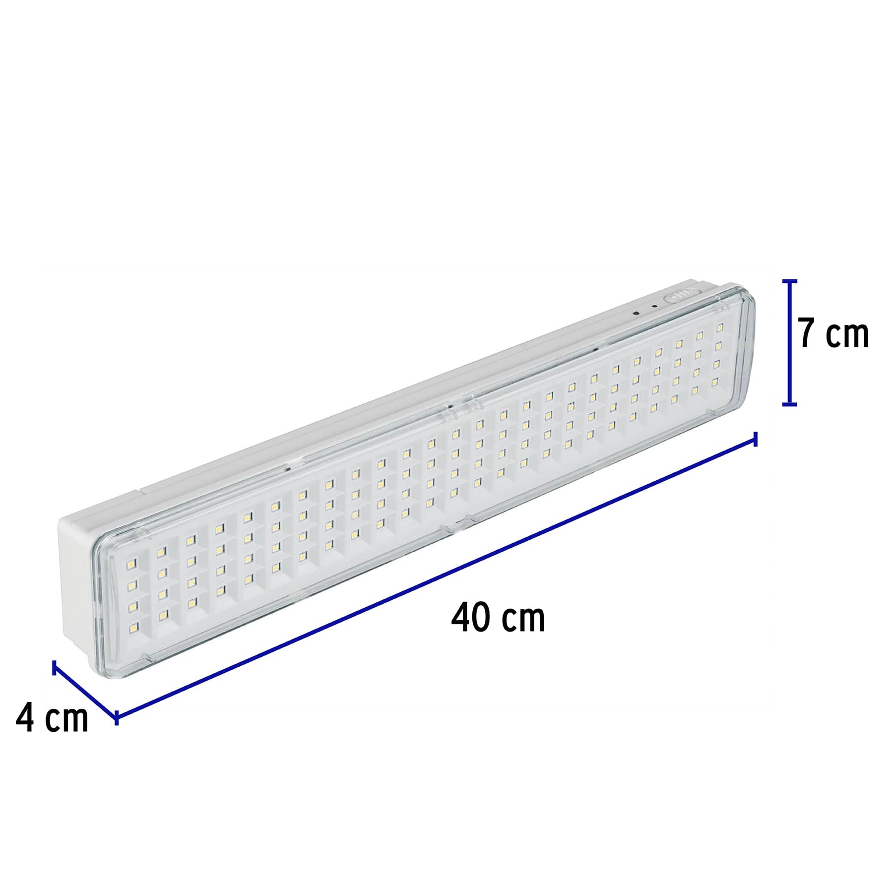 Lámpara de emergencia de 100 Leds 500 lm recargable, Volteck