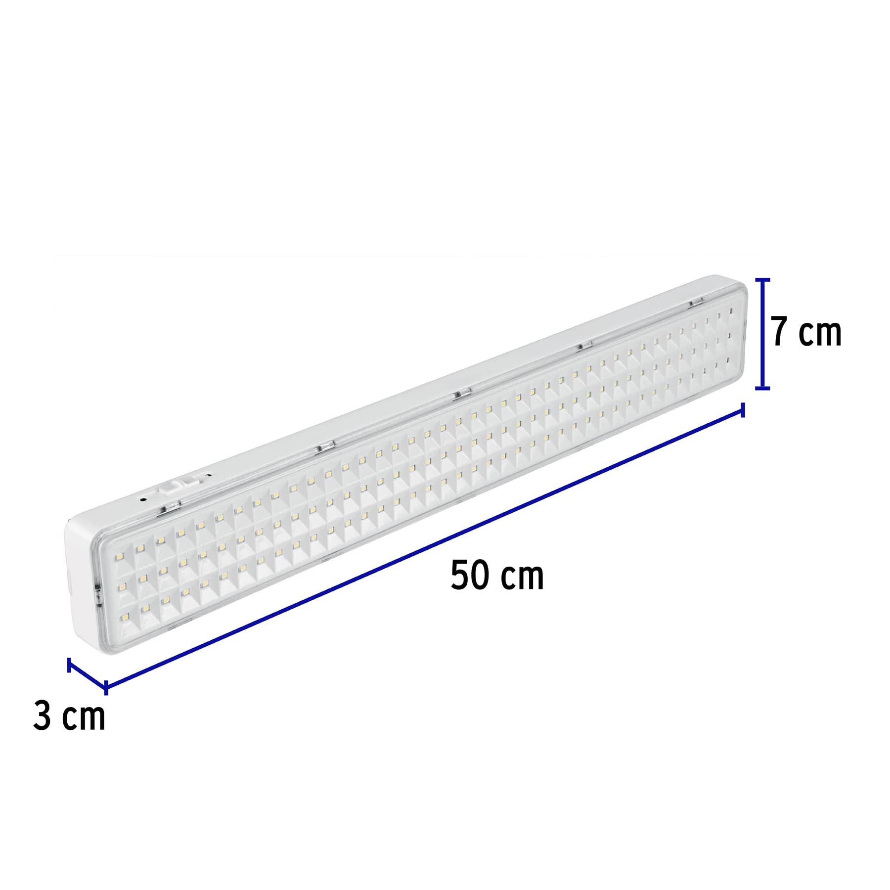 Lámpara de emergencia de 120 Leds 1000 lm recargable Volteck