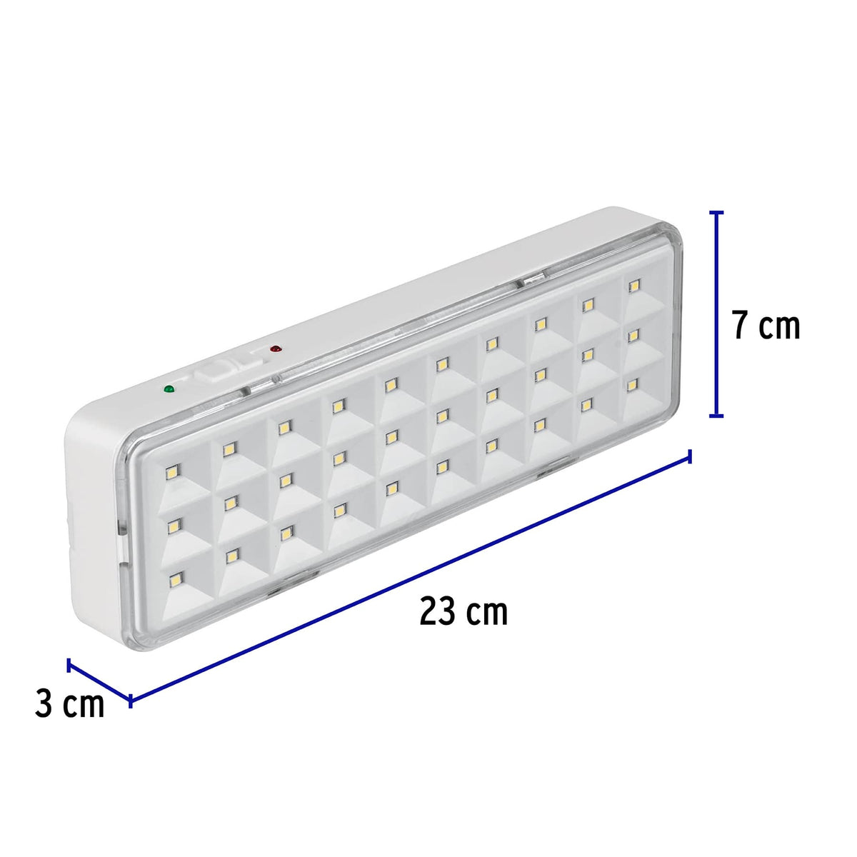 Lampara de emergencia de recargable Volteck 220 lm