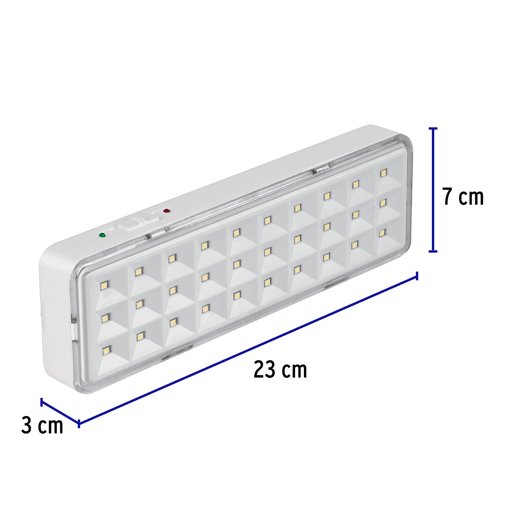 Lampara de emergencia de recargable Volteck 220 lm