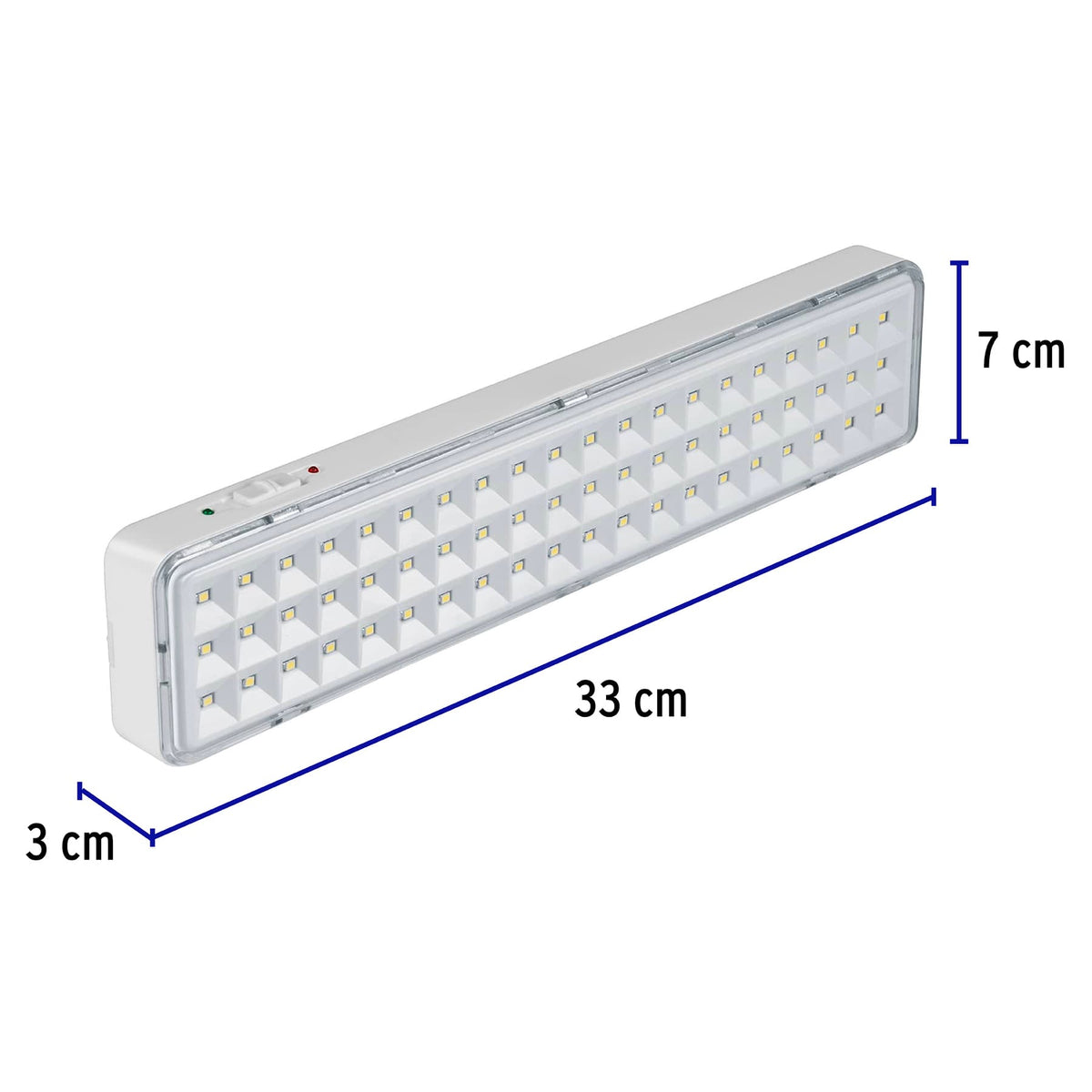 Lampara de emergencia de recargable Volteck 300 lm