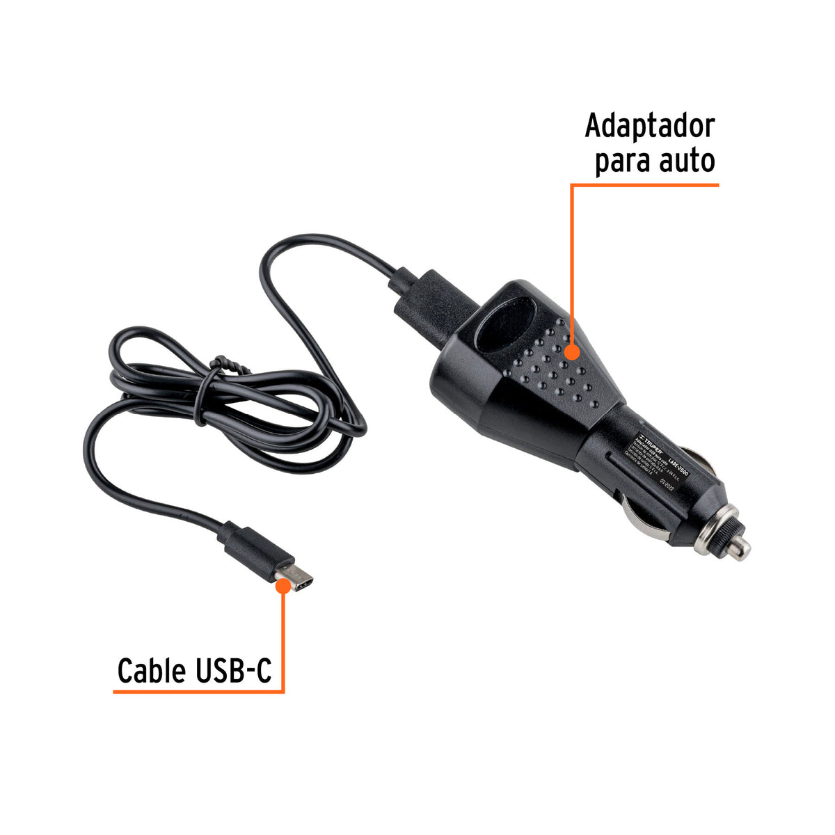 Linterna reflectora LED recargable TRUPER 2000 lm