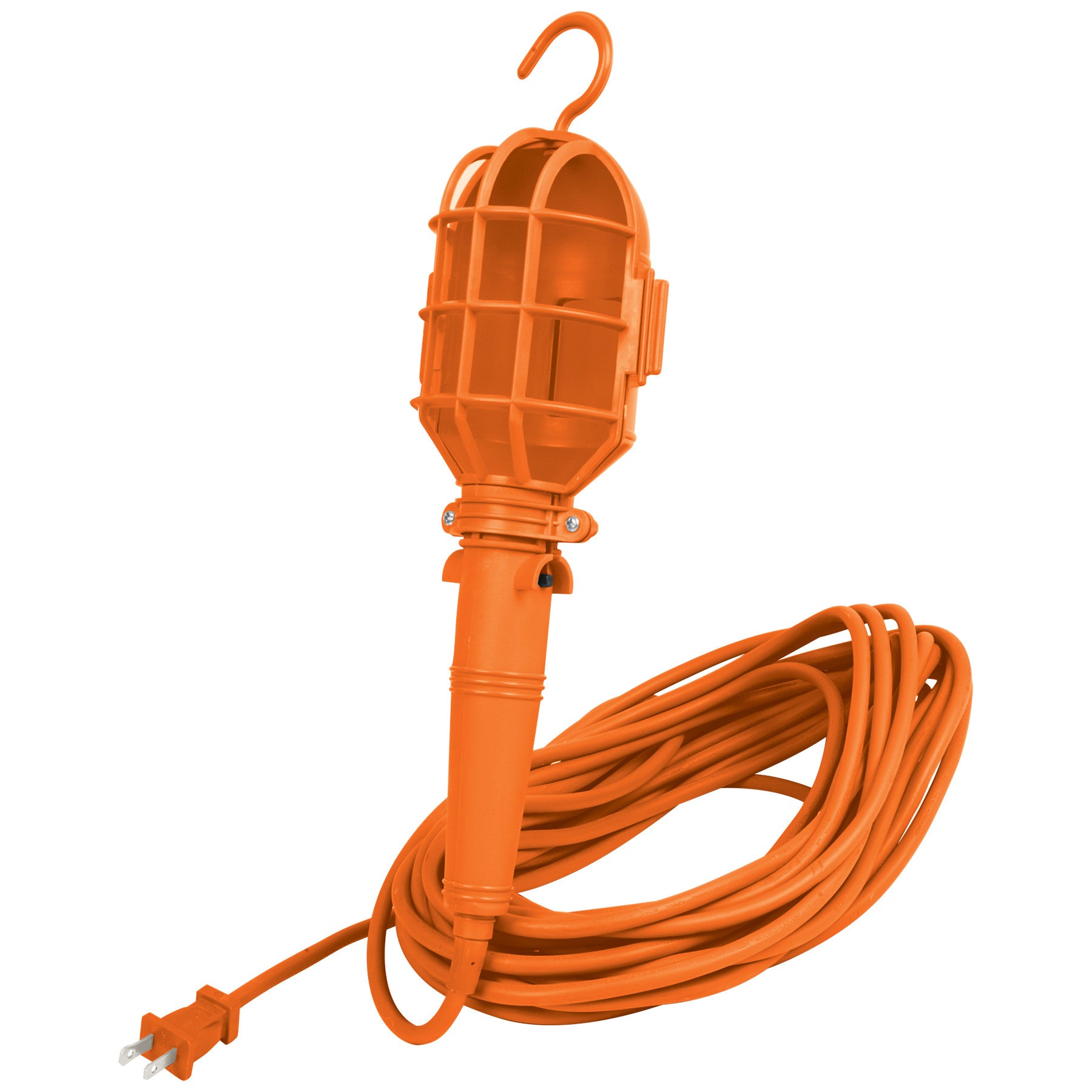 Lámpara de taller con canastilla plástica, 14.5 m, Volteck 14.5 m