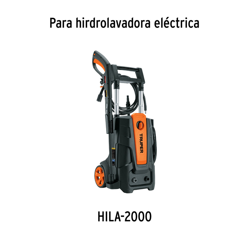 Hidrolavadora electrica 2000 PSI Truper