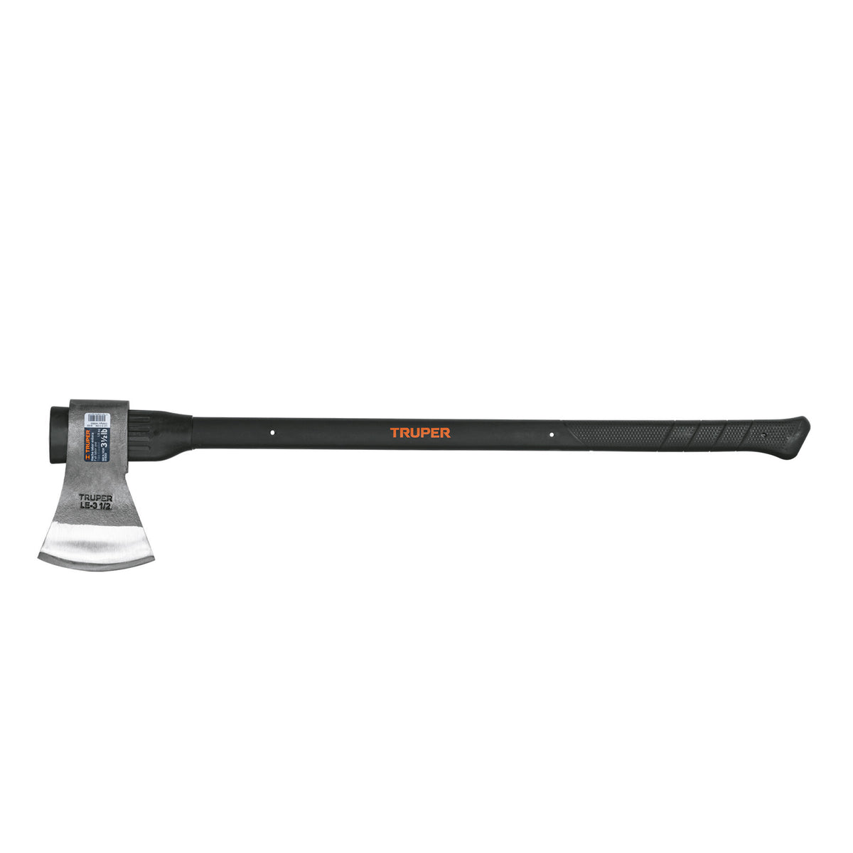 Hacha labor entera 3-1/2 lb, mango de fibra de vidrio 36'