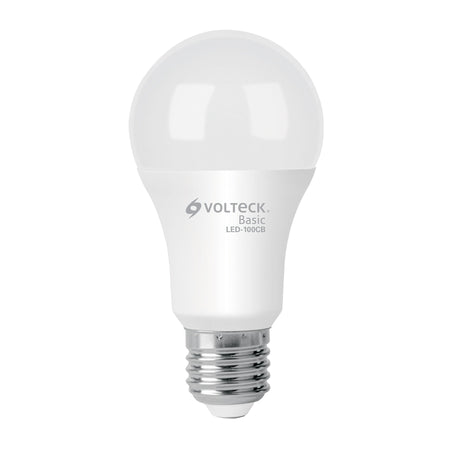 Foco LED 14W (75W) A19, 3000K blanca cálida, 1150 lm, BASIC