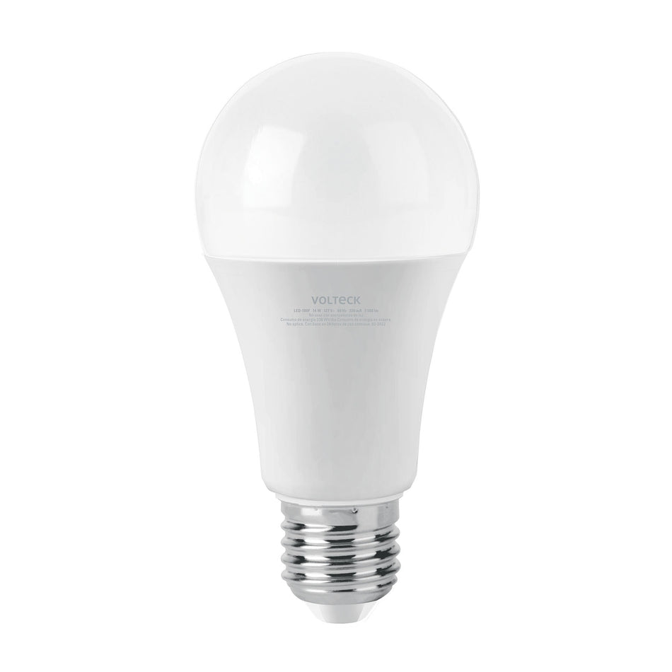 Foco LED 14W (100W) A19 6500K blanca fria 1500 lm caja