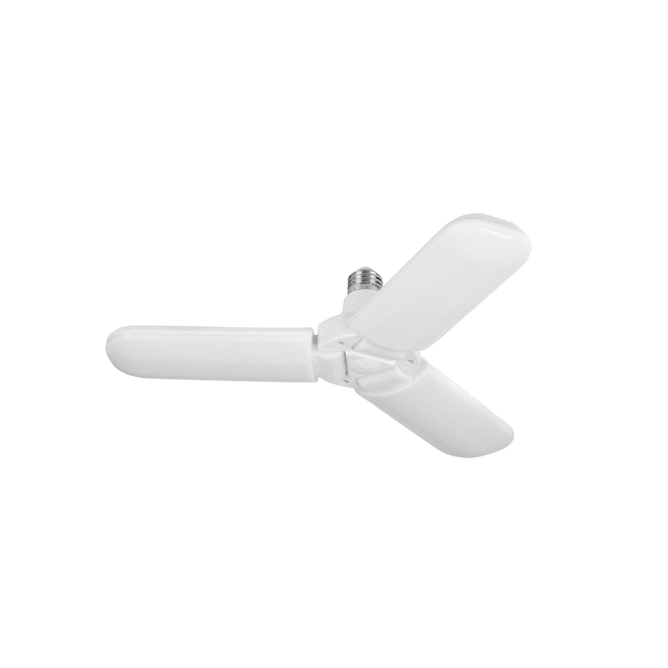 Lámpara LED tipo ventilador 24W, 3 aspas, 6500K, BASIC