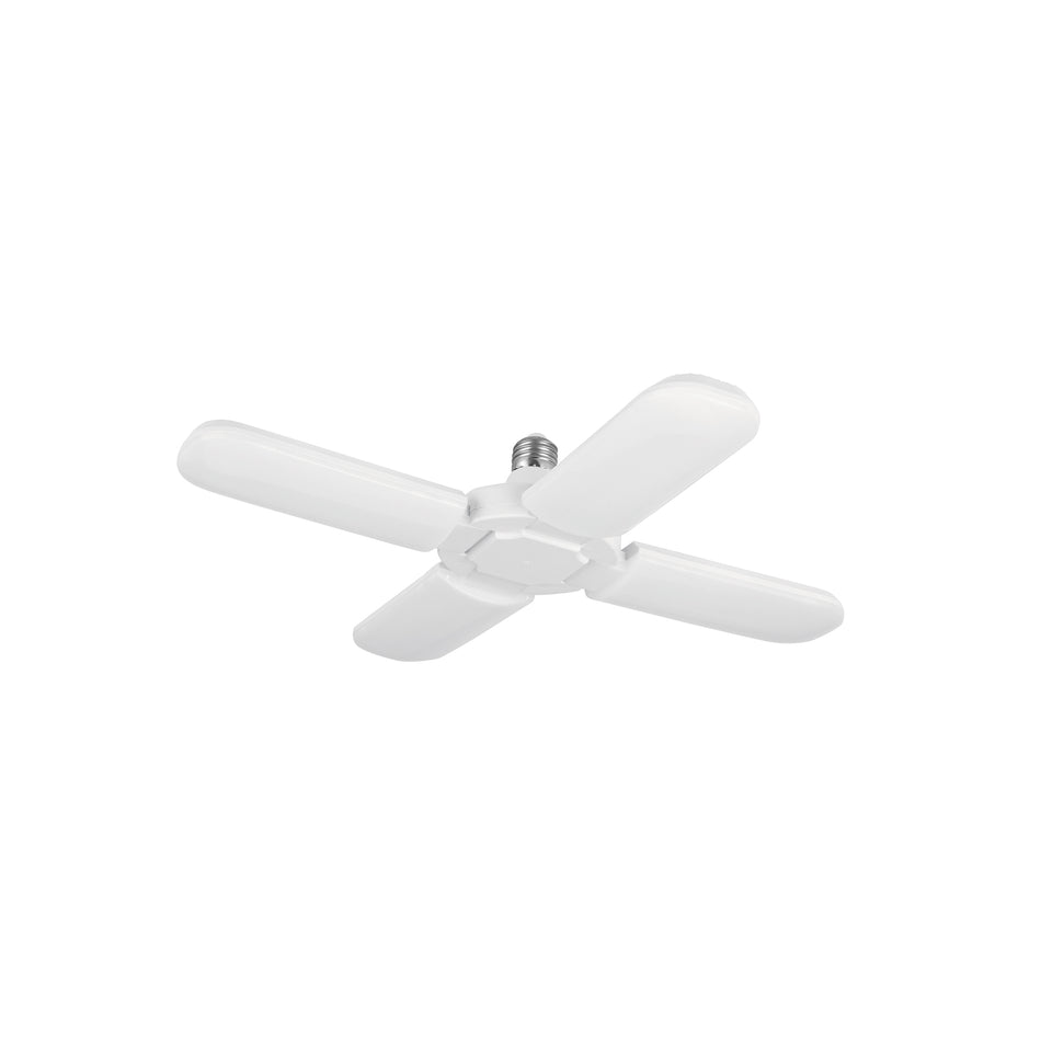 Lámpara LED tipo ventilador 32W, 4 aspas, 6500K, BASIC
