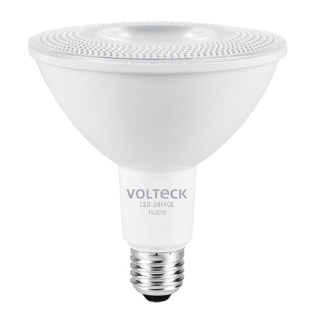 Foco LED 14 W tipo PAR38, 3000K blanca cálida, VOLTECK