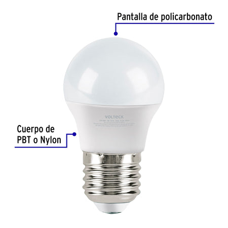 Pack 4 focos LED 8W (60W) A19, 3000K cálida, 790 lm, BASIC