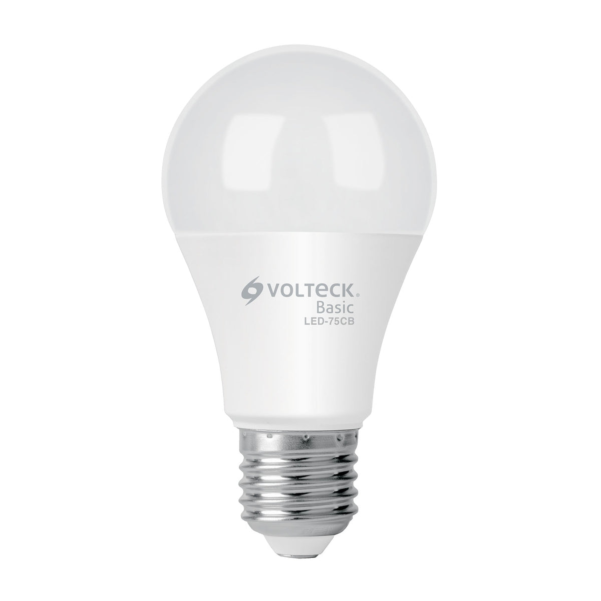 Foco LED 10W (75W) A19, 3000K blanca cálida, 950 lm, BASIC