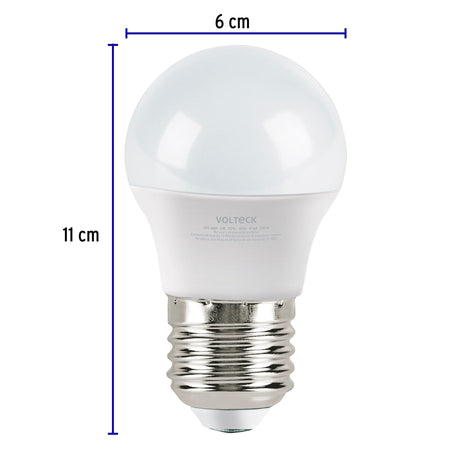 Pack 4 focos LED 10W (75W) A19, 3000K cálida, 950 lm, BASIC