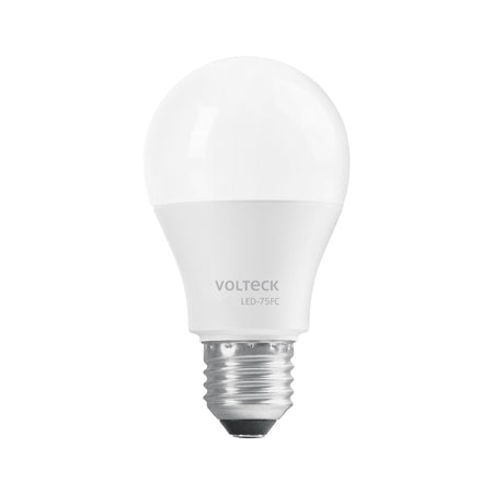 Foco LED 12W (75W) A19 6500K blanca fria 1050 lm caja