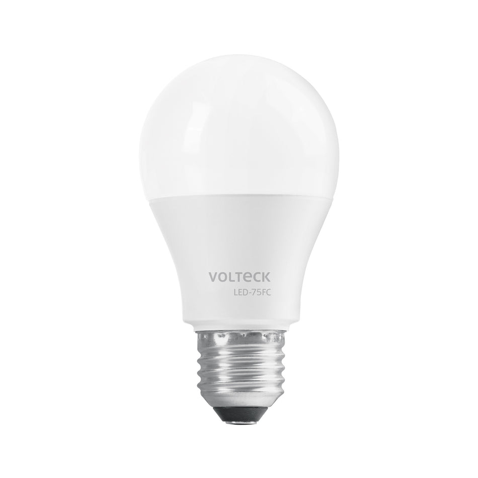 Foco LED 12W (75W) A19 6500K blanca fria 1050 lm caja