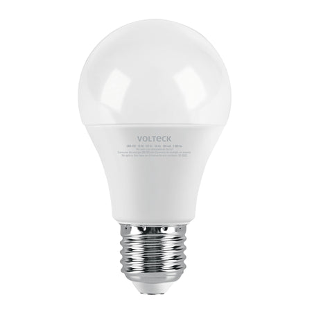 Foco LED 12W (75W) A19, 6500K blanca fría, 1050 lm, blíster