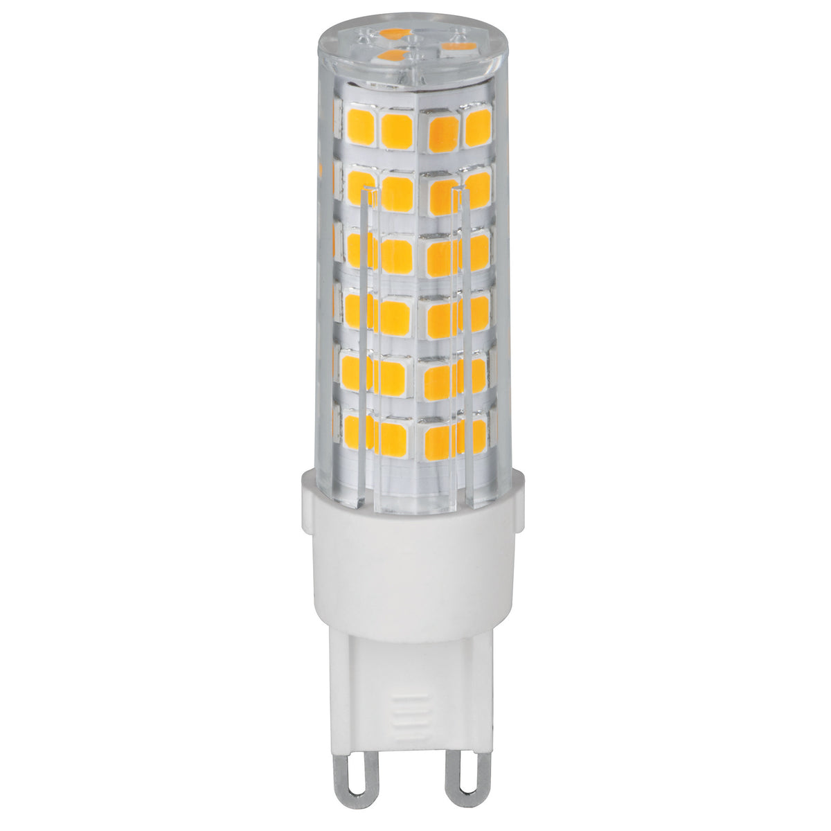 Foco LED 4 W tipo capsula 2700K luz ambar G9 VOLTECK