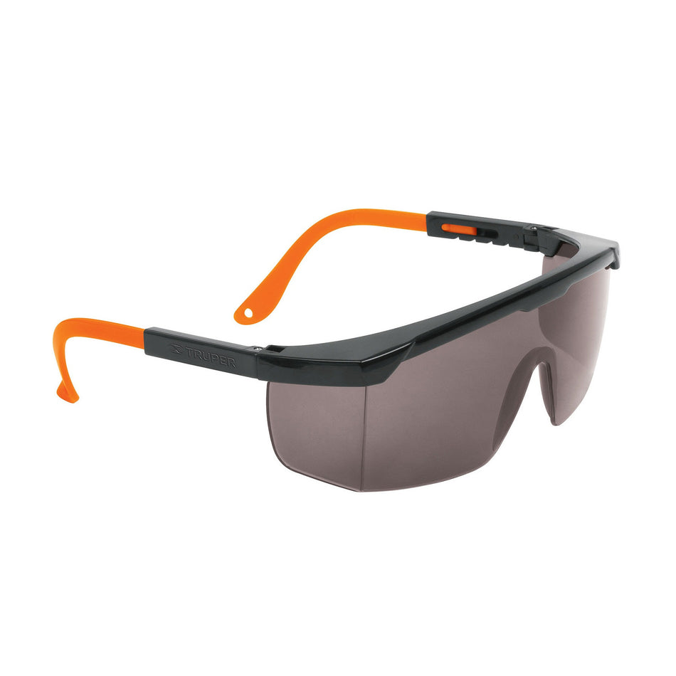 Lentes de seguridad ajustables grises Truper Classic