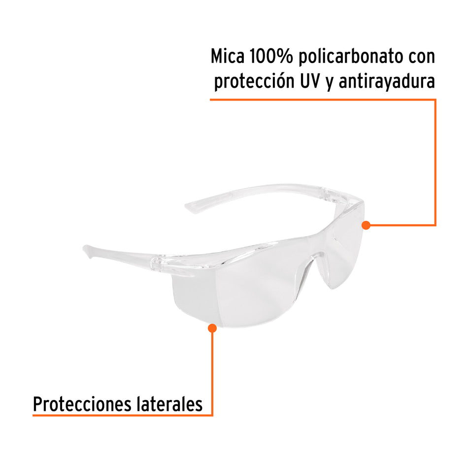 Lentes de seguridad transparentes con antiempano Ultralite