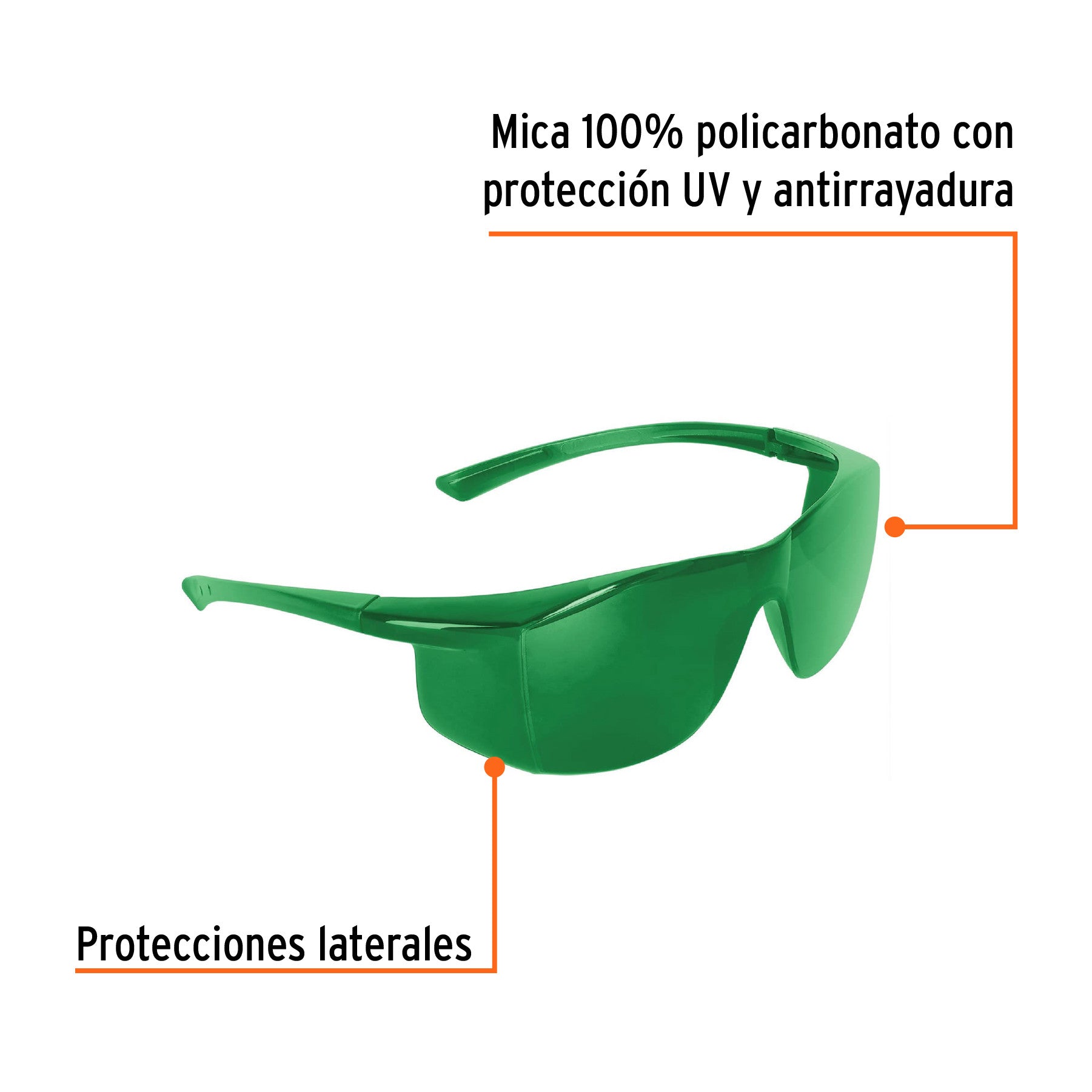 Lentes de seguridad azules, Truper Ultralite
