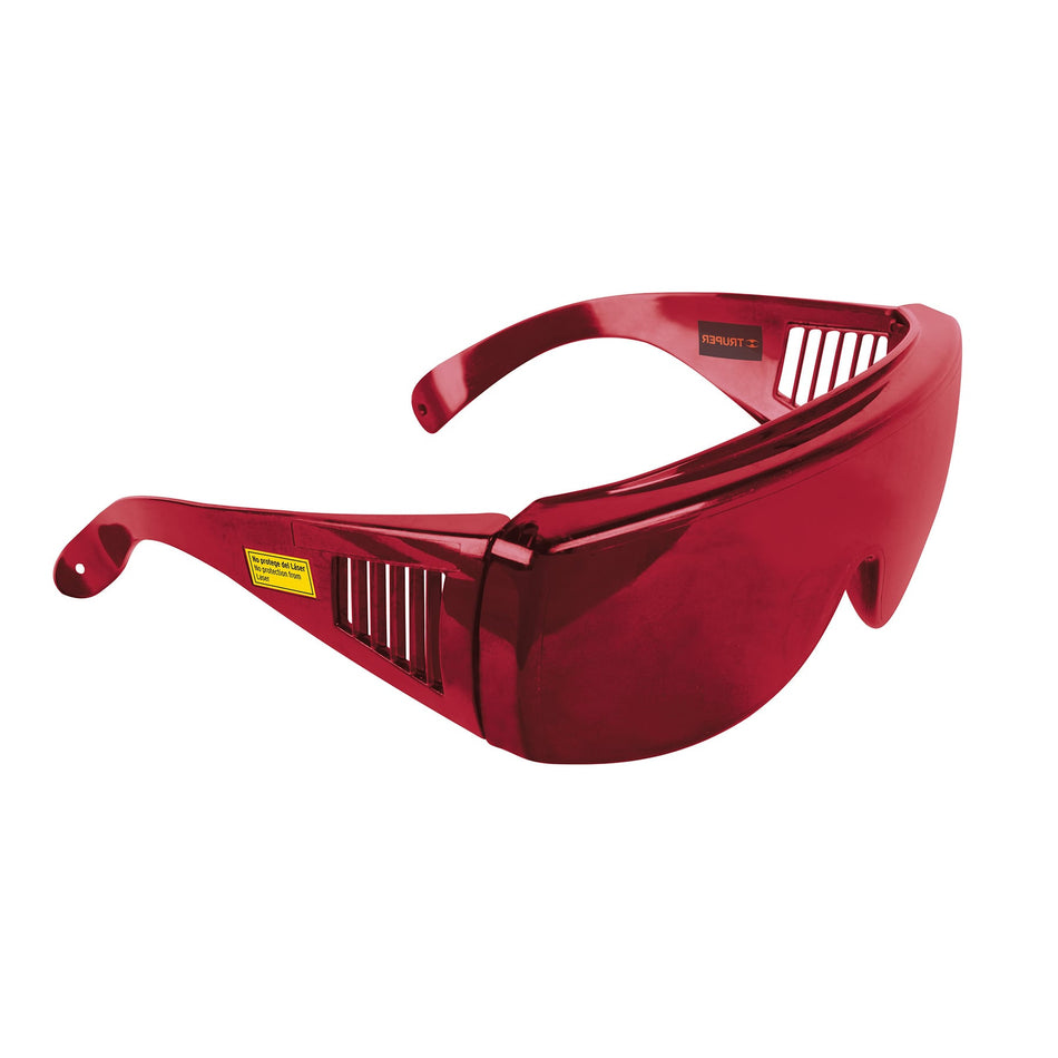 Lentes de seguridad para laser Truper rojo