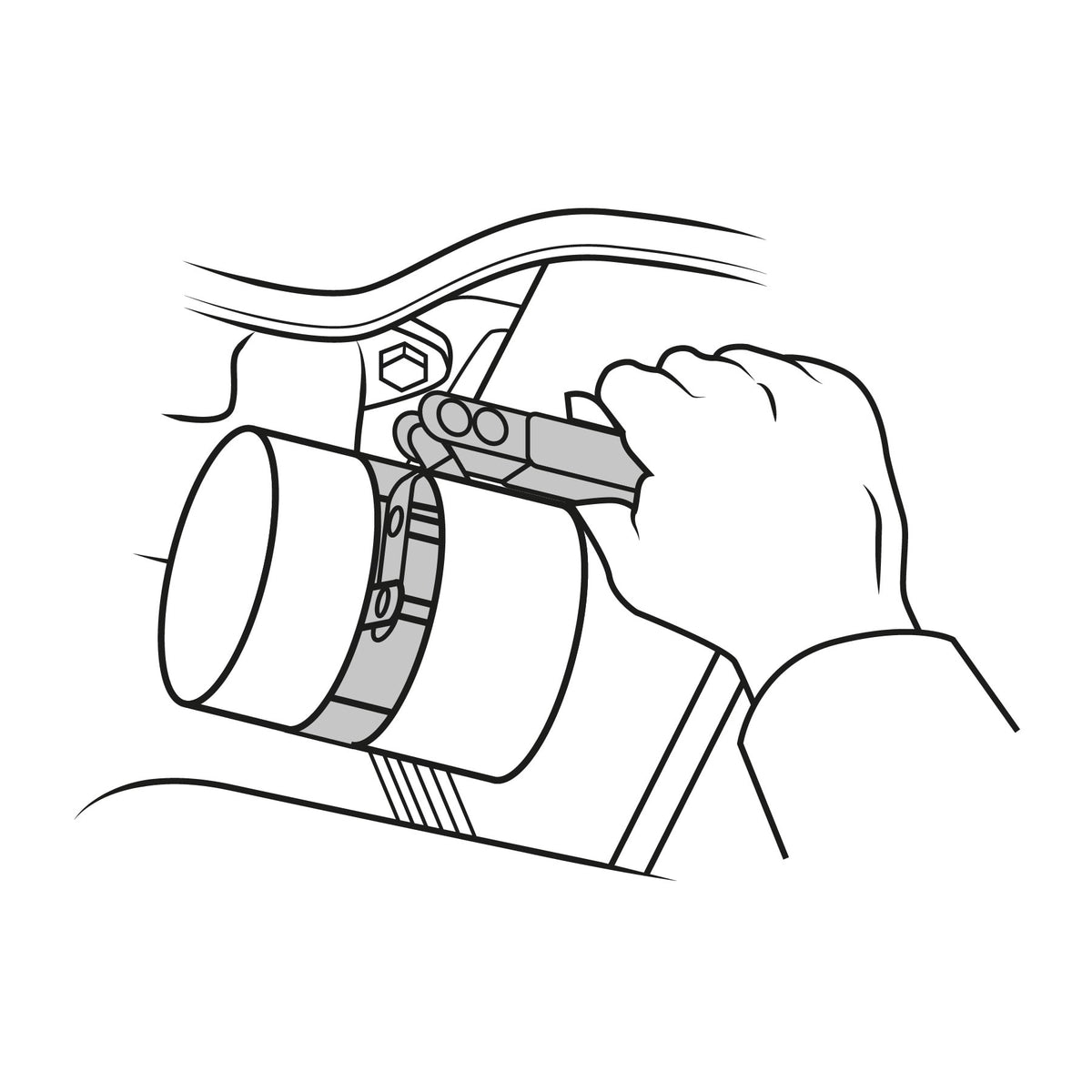 Carda circular alambre grueso para taladro Truper 2"