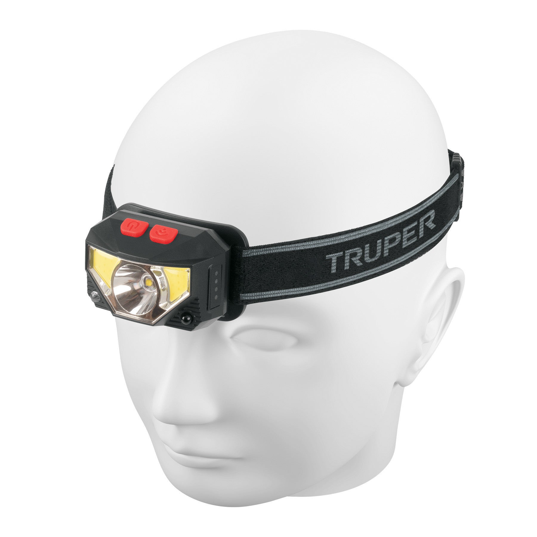 Linterna de minero LED con sensor recargable TRUPER 270 lm