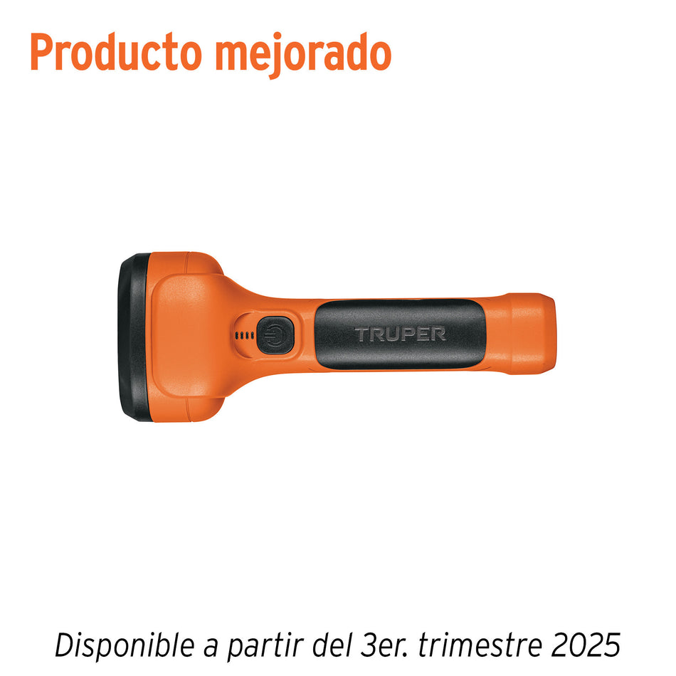 Linterna plastica de LED recargable TRUPER 350 lm
