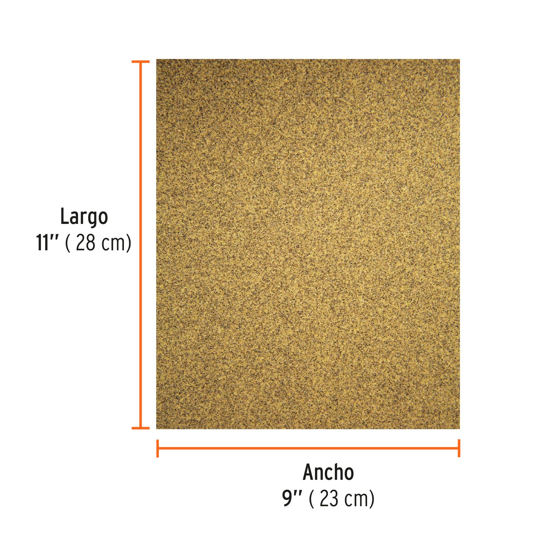 Lija para madera papel cabinet, grano 100, Truper