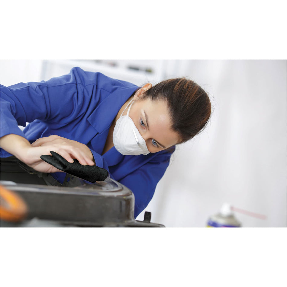 Lija de esmeril negra grano 36 de óxido de aluminio, Truper negra