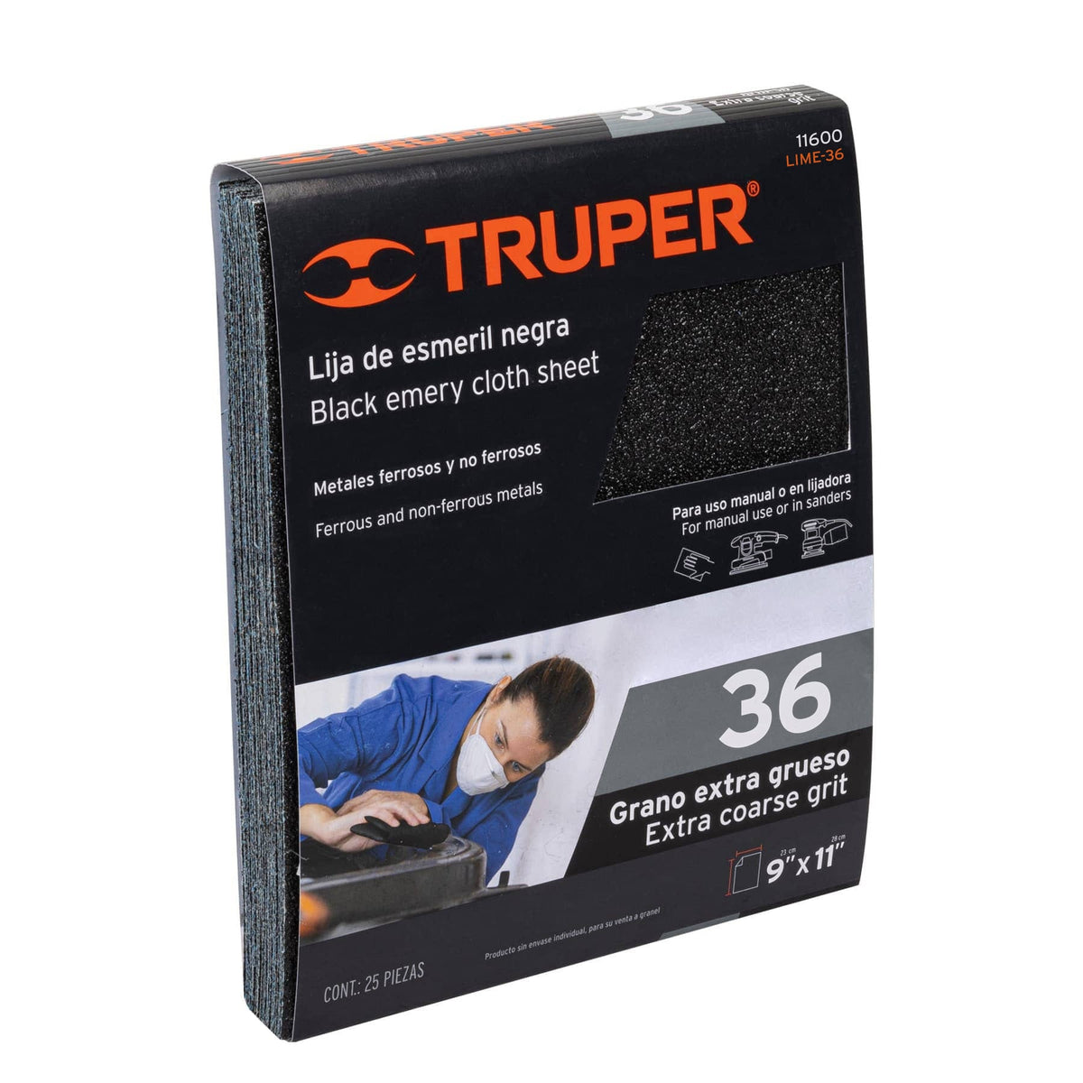 Eje corto para carretillas 1 llanta EXPERT TRUPER y PRETUL