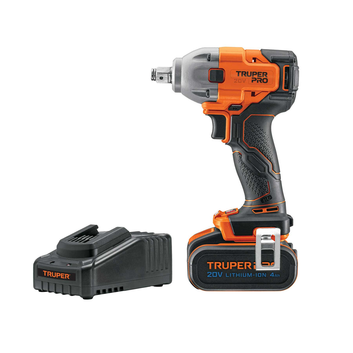 Llave de impacto 1/2', 20V, 133 lb/ft, 1 batería 4Ah, PRO