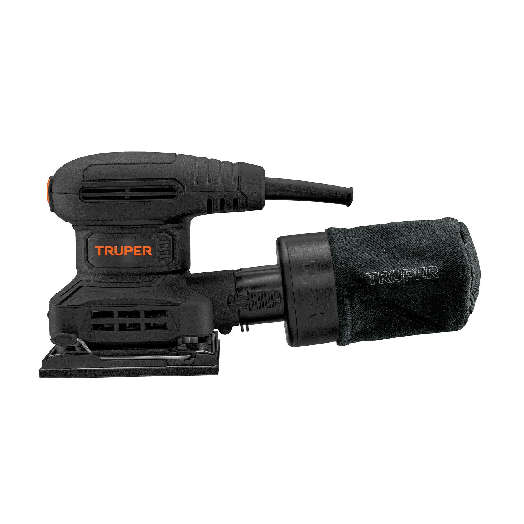 Lijadora orbital 1/2 hoja 360 W, TRUPER INDUSTRIAL