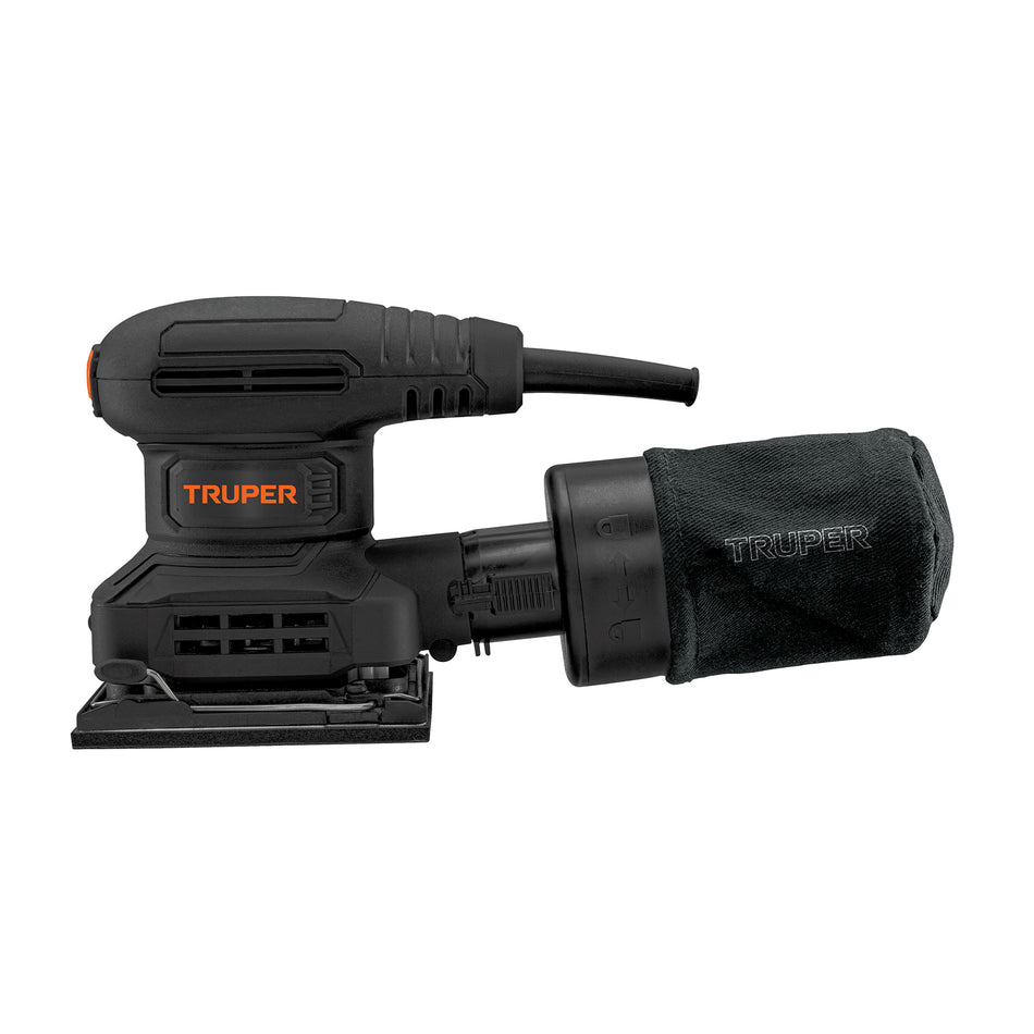 Lijadora orbital 1/4 hoja 300W TRUPER INDUSTRIAL