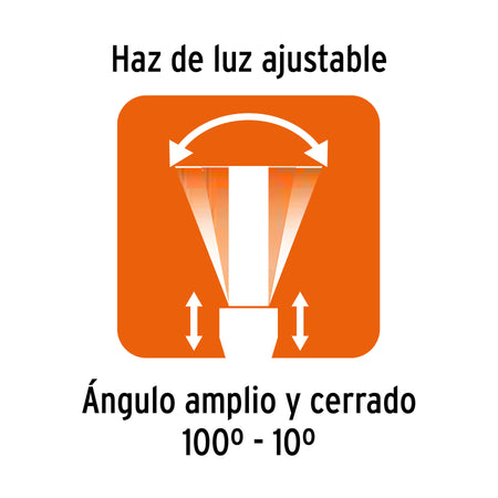 Linterna LED recargable, de aluminio, 420 lm, TRUPER