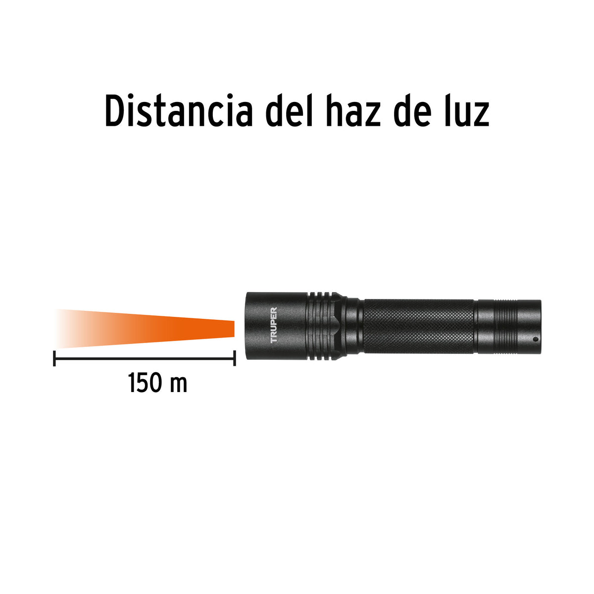 Linterna LED recargable, de aluminio, 420 lm, TRUPER