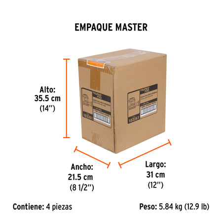 Lijadora roto-orbital 5" 20V sin accesorios TRUPER PRO