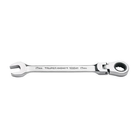 Llave combinada con matraca 17 mm flexible, Expert