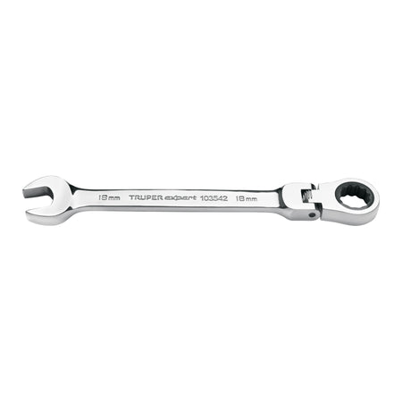 Llave combinada con matraca 18 mm flexible, Expert