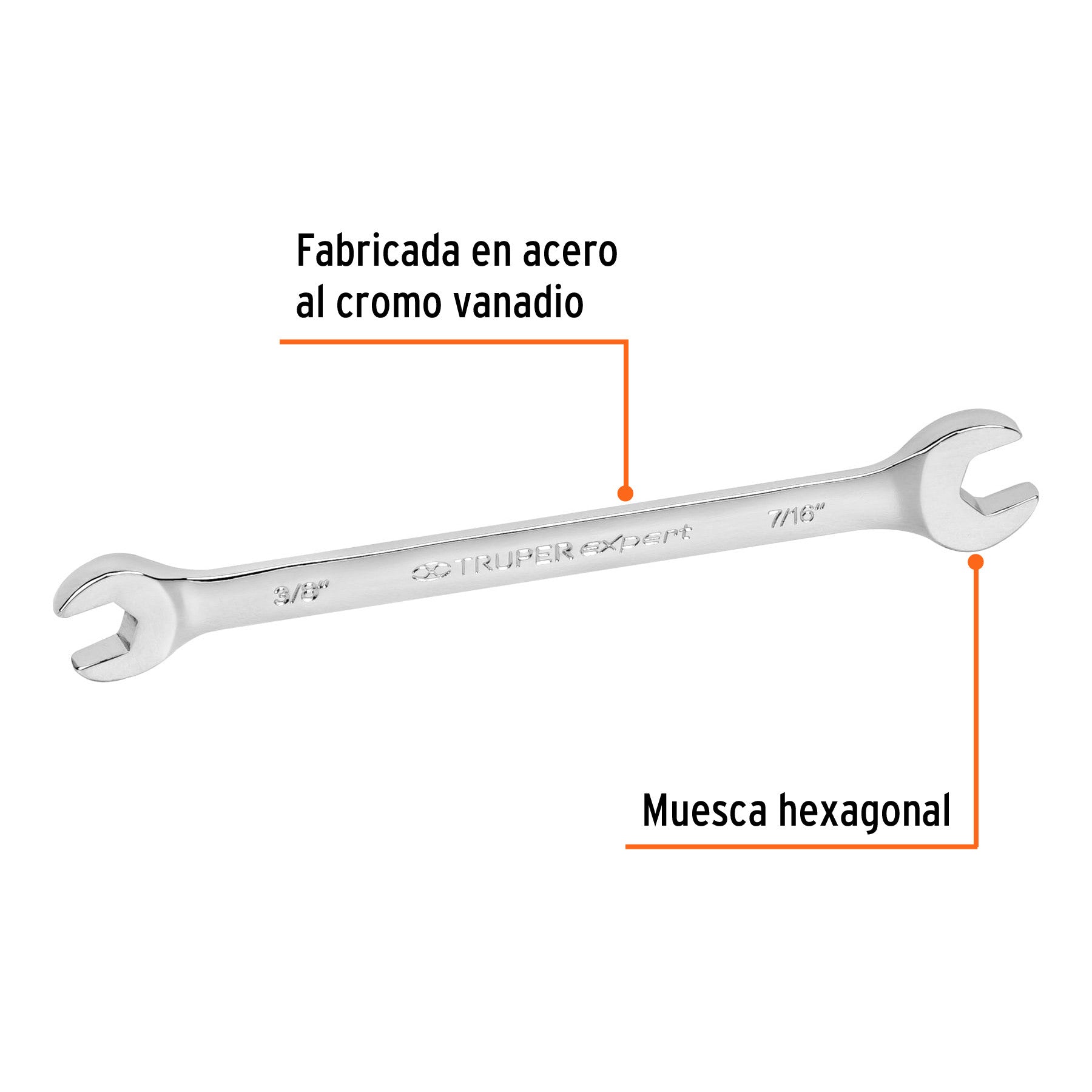 Eje corto para carretillas 1 llanta EXPERT TRUPER y PRETUL