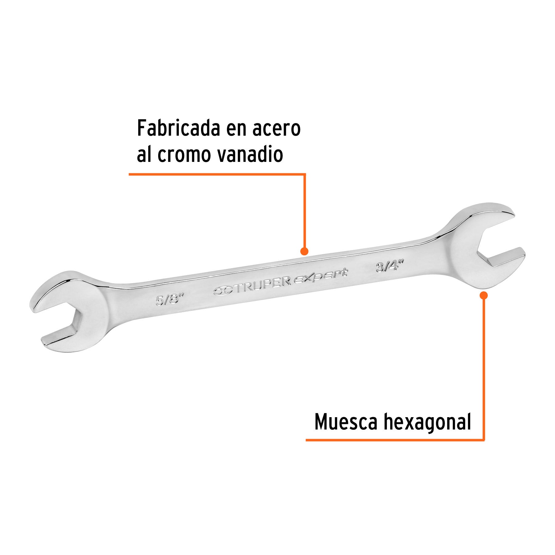 Eje corto para carretillas 1 llanta EXPERT TRUPER y PRETUL