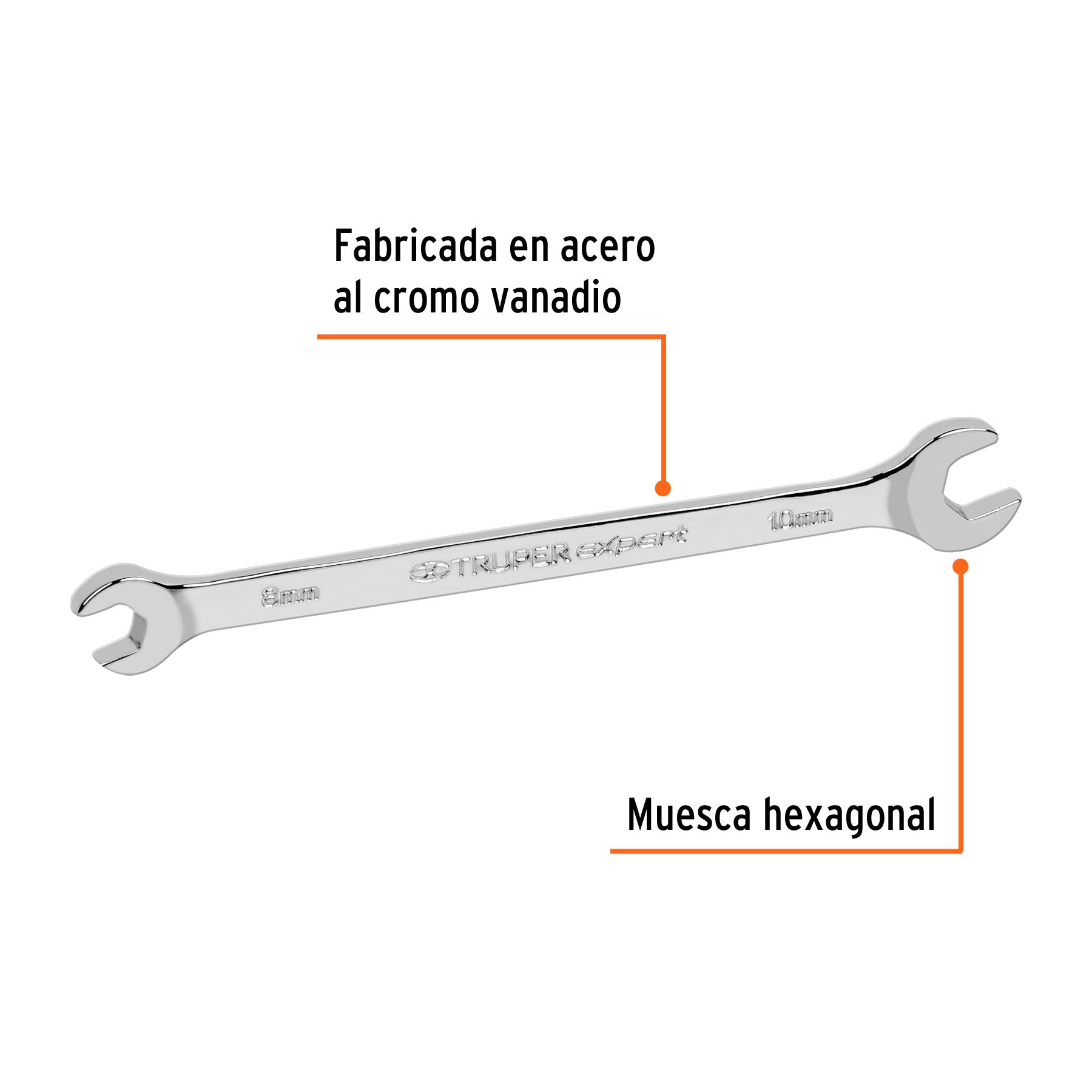 Eje corto para carretillas 1 llanta EXPERT TRUPER y PRETUL