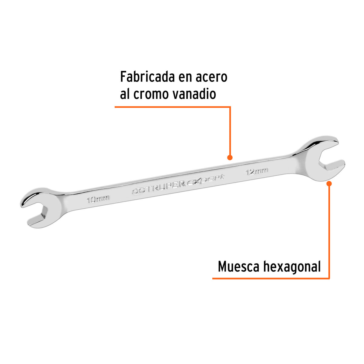 Eje corto para carretillas 1 llanta EXPERT TRUPER y PRETUL