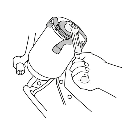 Llave universal 2-1/2'a 3-7/8' para filtro de aceite, Truper