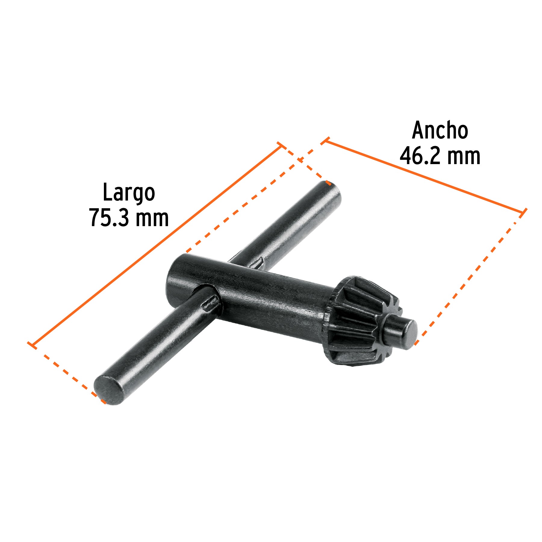 Llave para broquero de TRUPER 1/4"