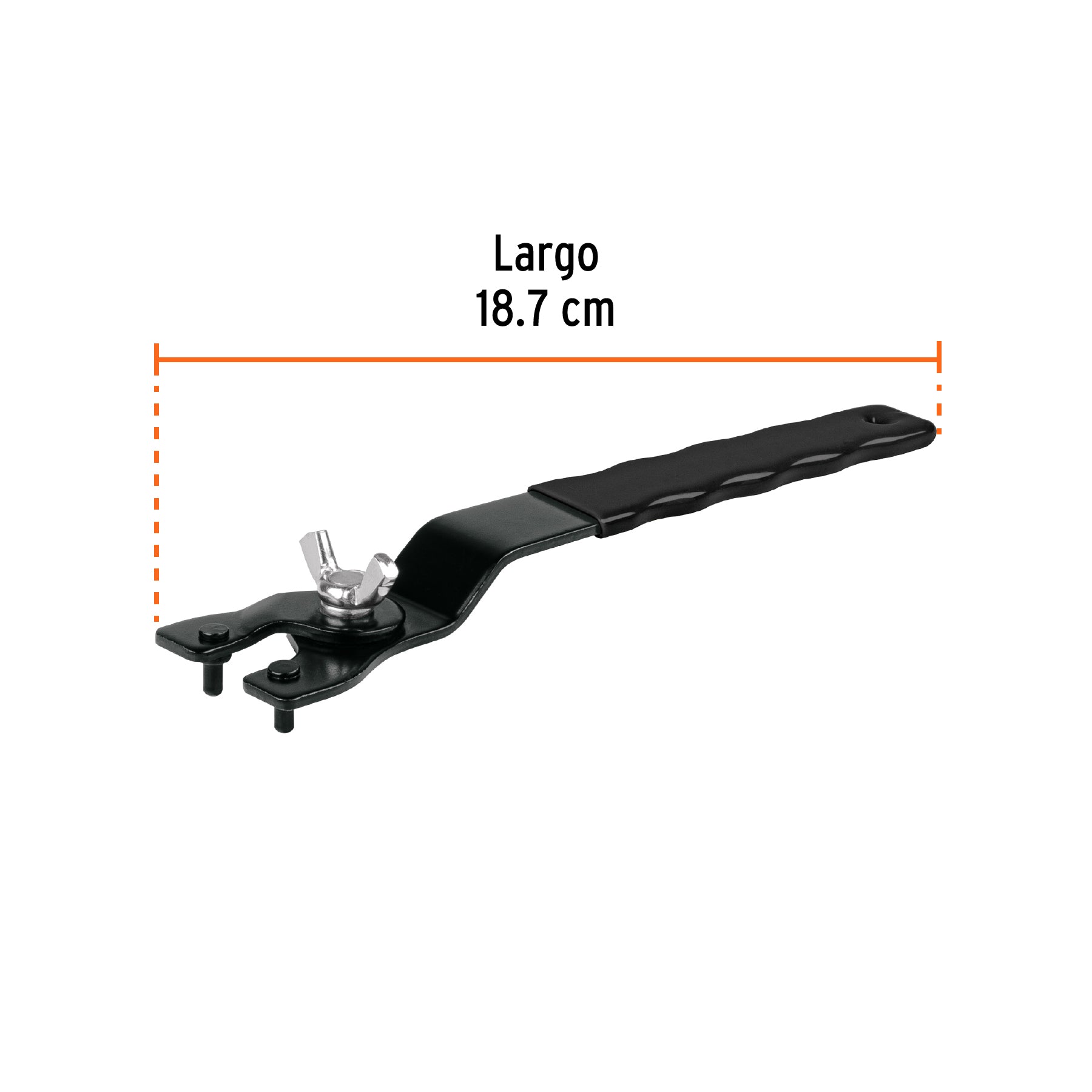 Llave de repuesto ajustable para esmeriladoras 4 1/2" 7"9"