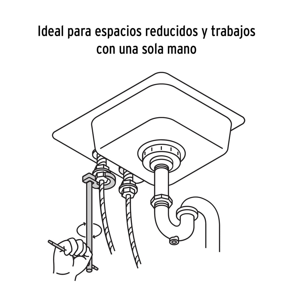 Llave 12' para plomero, Truper